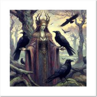 The Allmother - Lady Odin Posters and Art